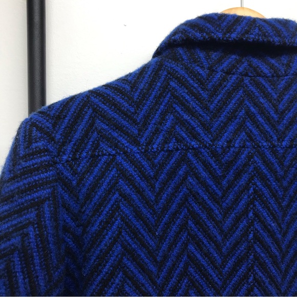 PENDLETON Vintage 70s WomensWool Coat 💙 - Picture 6 of 16